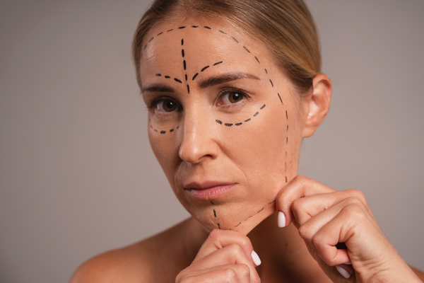 facelift surgery before