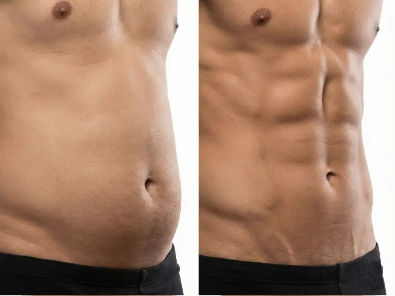 high definition liposuction before after
