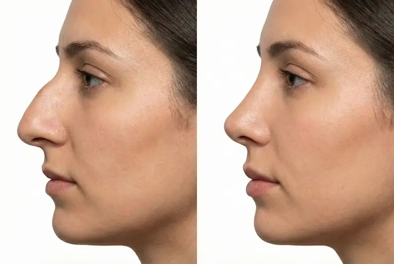nose aquiline
