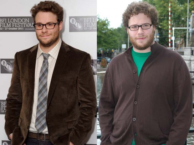 seth rogen weight loss before after